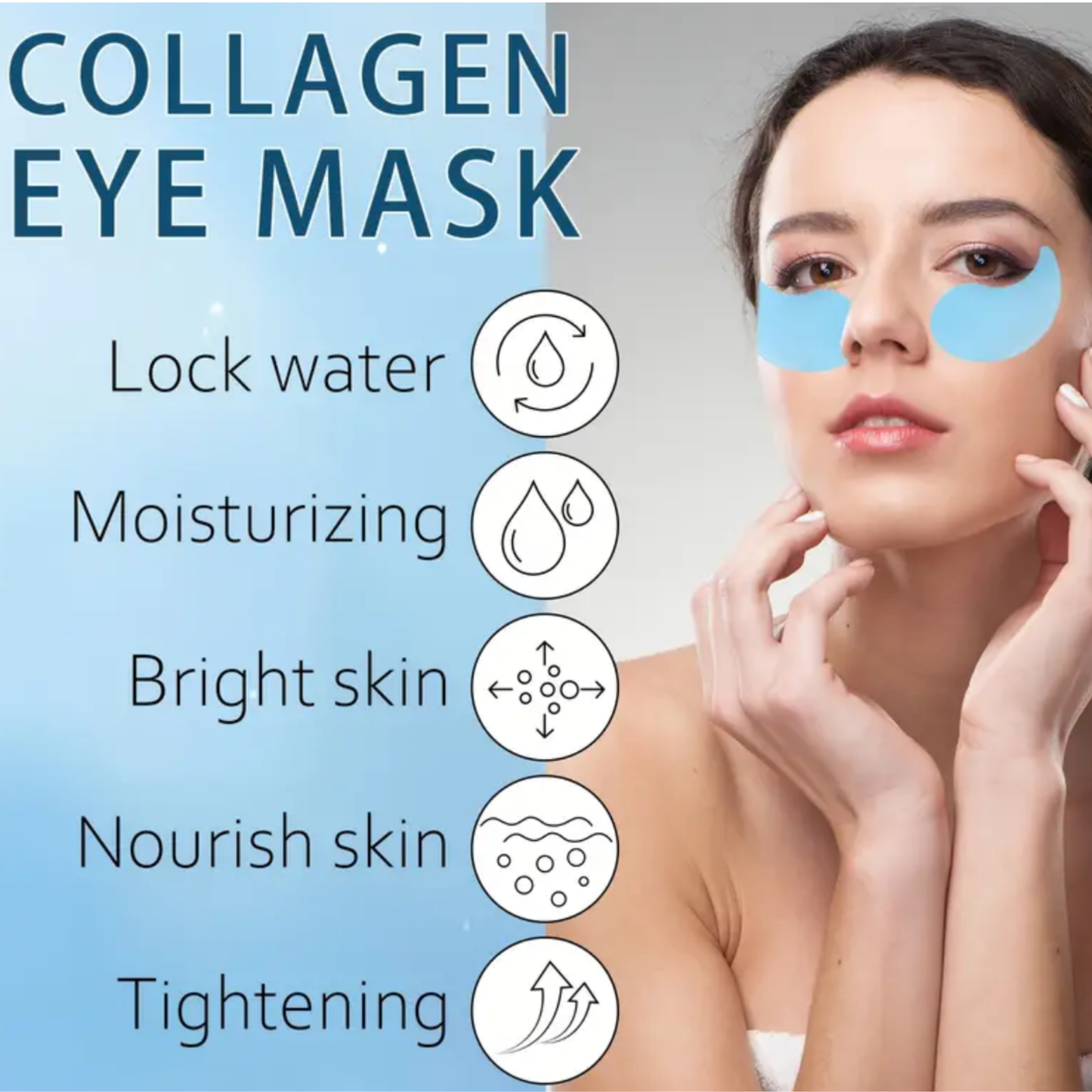 Collagen & Retinol Gel Eye Masks
