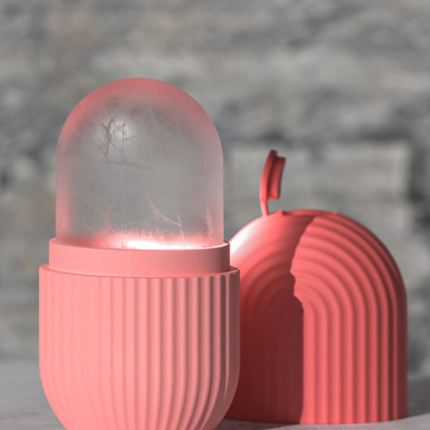 Facial & Eye Ice Roller – Reusable Silicone Skin Brightening Tool